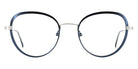 Götti® Amalia Eyeglasses GOT AMALIA SLB-NB 51 - SLB-NB - Silver brushed – night blue