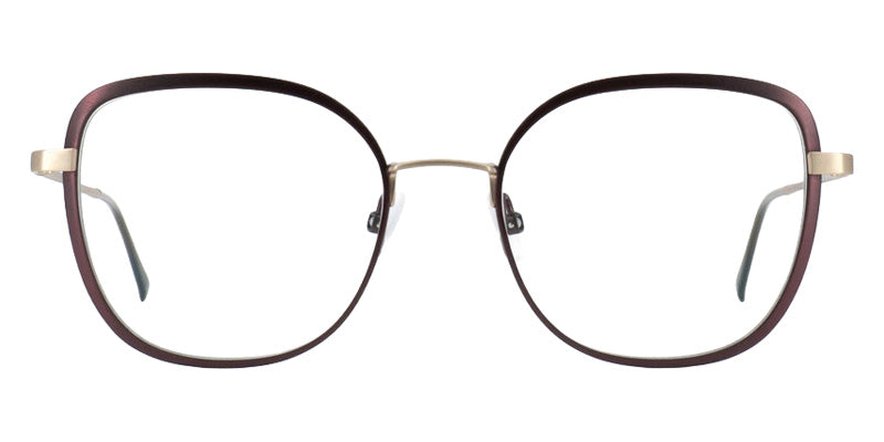 Götti® Aosta Eyeglasses GOT AOSTA GLB-PUB 51 - GLB-PUB - Gold brushed - purple