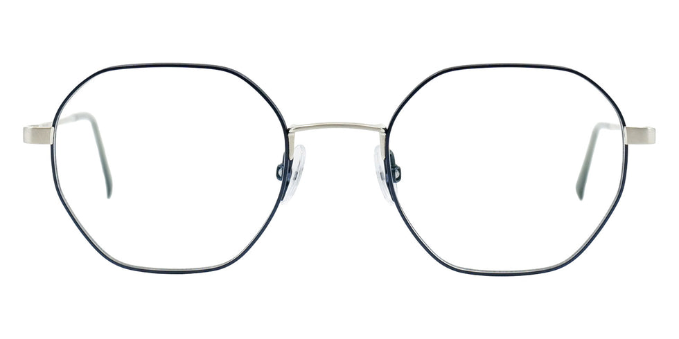Götti® ARACON GOT ARACON SLB-NB 49 - Silver brushed - night blue Eyeglasses