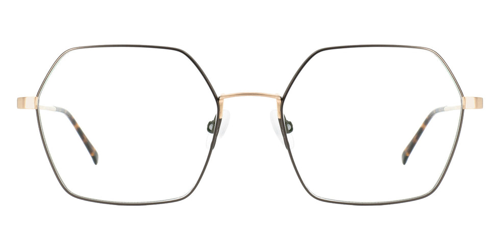 Götti® ASLA GOT ASLA GLB-BR 54 - Gold brushed - brown Eyeglasses