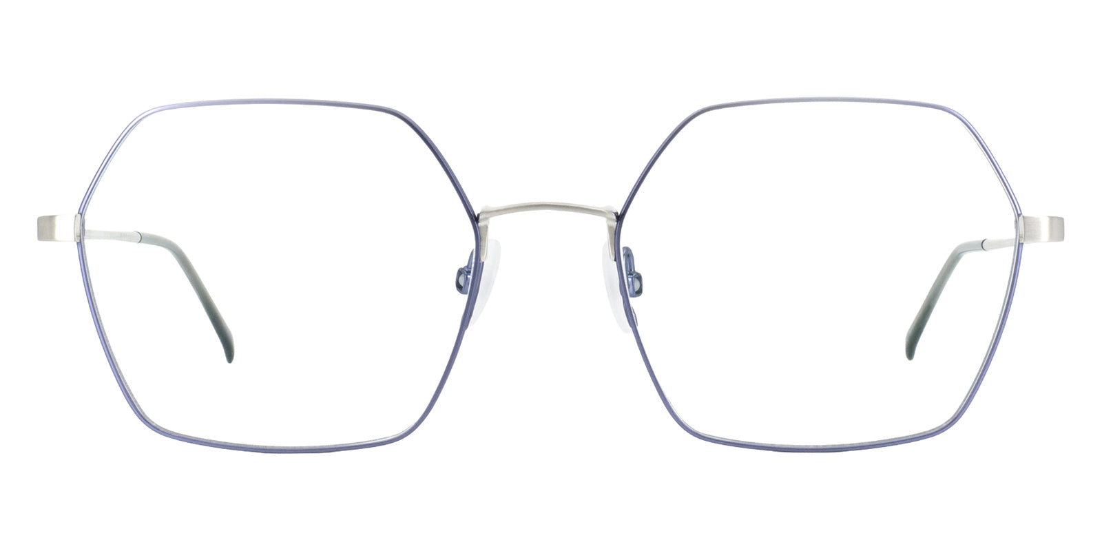 Götti® ASLA GOT ASLA SLB-FL 54 - Silver brushed - lila Eyeglasses