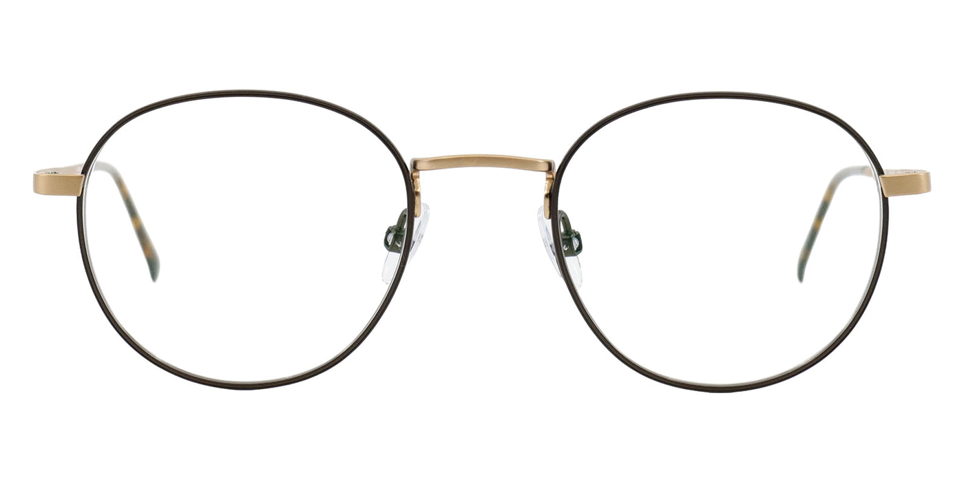 Götti® DONN GOT DONN GB-BR 46 - Gold brushed - brown Eyeglasses