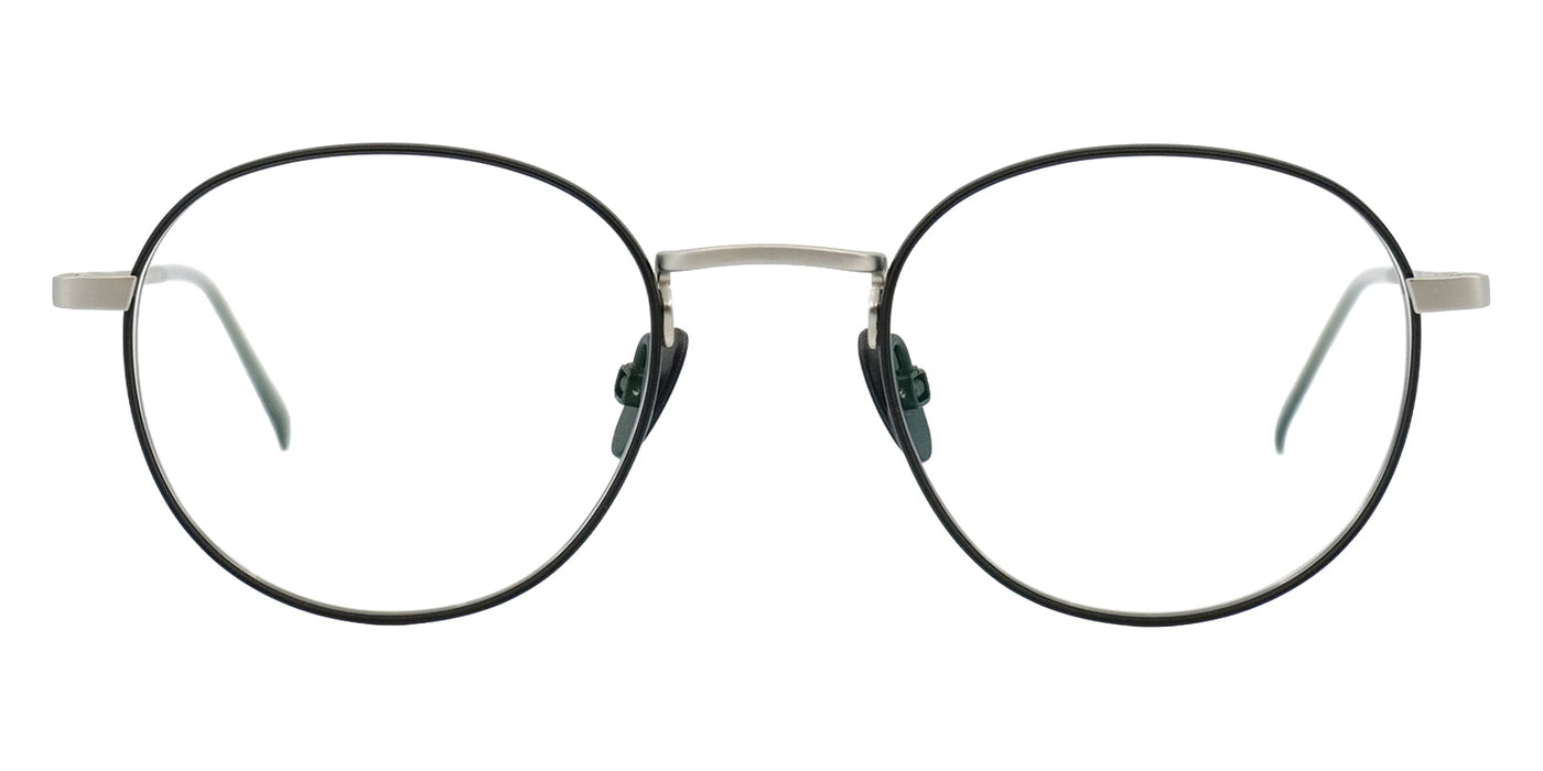 Götti® DONN GOT DONN SB-BLKM 46 - Silver brushed - black Eyeglasses