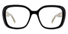 Götti® MELU GOT MELU BLKY 53 - Black - yellow inside Eyeglasses