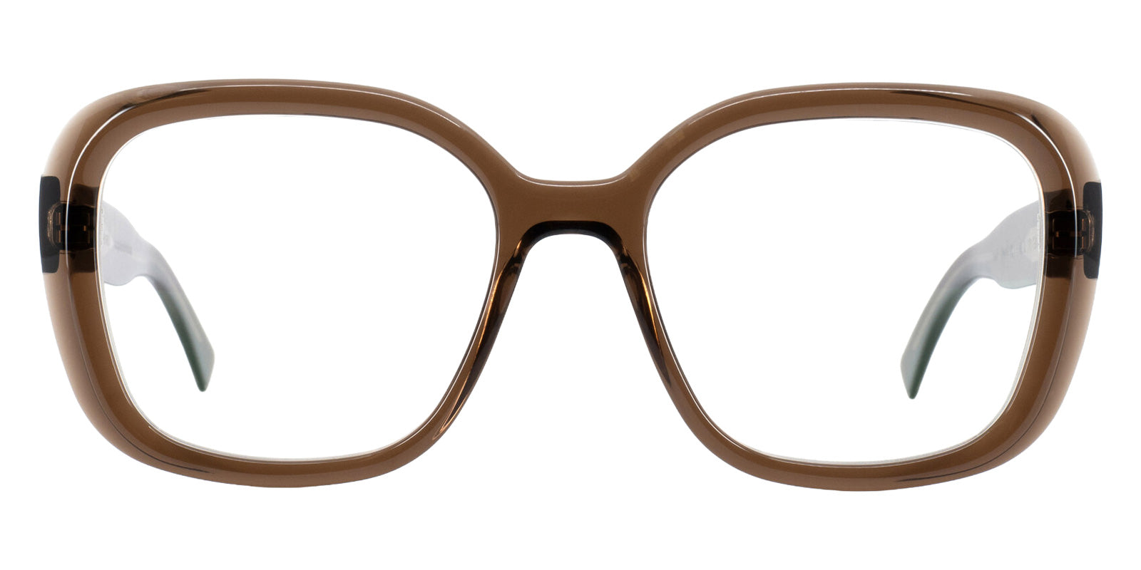 Götti® MELU GOT MELU DTB 53 - Transparent dark brown Eyeglasses