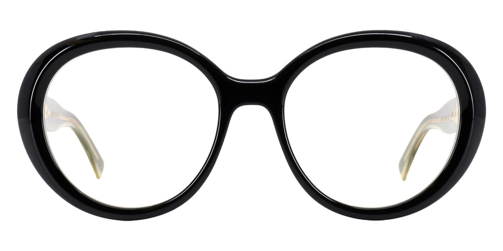 Götti® MEVA GOT MEVA BLKY 53 - Black - yellow inside Eyeglasses