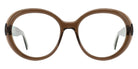 Götti® MEVA GOT MEVA DTB 53 - Transparent dark brown Eyeglasses