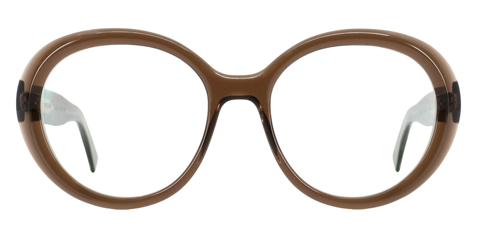 Götti® MEVA GOT MEVA DTB 53 - Transparent dark brown Eyeglasses