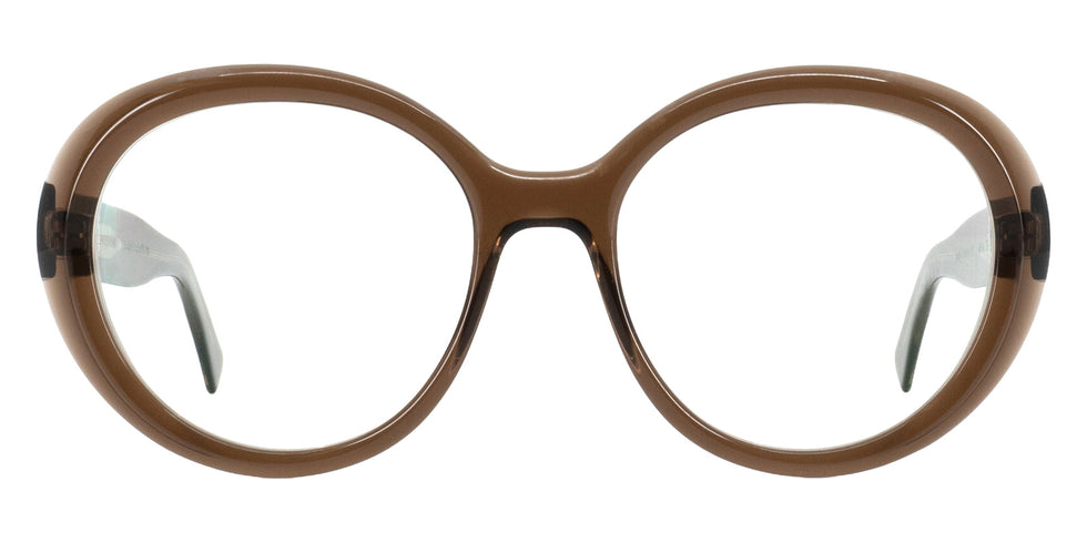 Götti® MEVA GOT MEVA DTB 53 - Transparent dark brown Eyeglasses