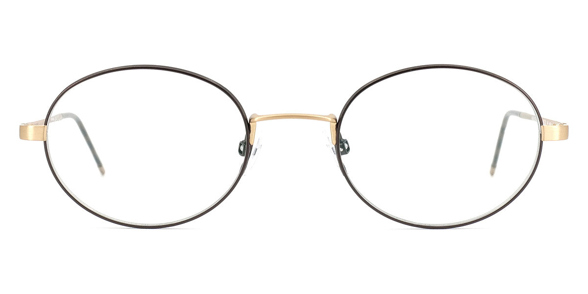 Götti® Adesso GOT OP ADESSO GLB-BR 48 - Gold Brushed/Brown Eyeglasses