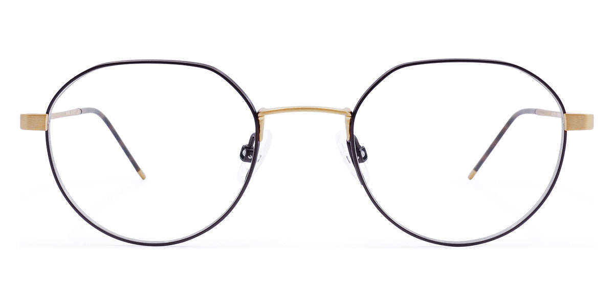 Götti® Alex GOT OP Alex GLB-BRM 46 - Gold Brushed/Brown Eyeglasses