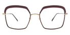Götti® Garbo GOT OP Garbo GLB-PLUM 53 - Gold Brushed/Plum Eyeglasses