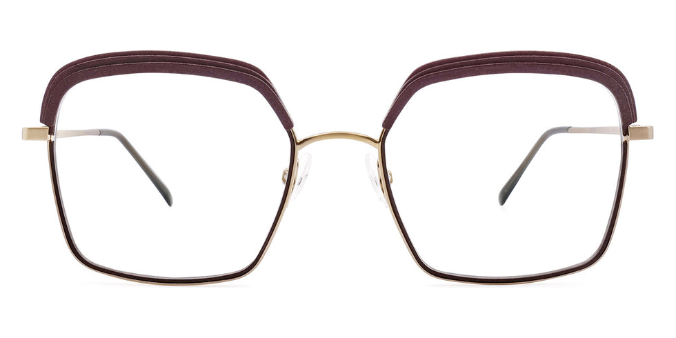 Götti® Garbo GOT OP Garbo GLB-PLUM 53 - Gold Brushed/Plum Eyeglasses