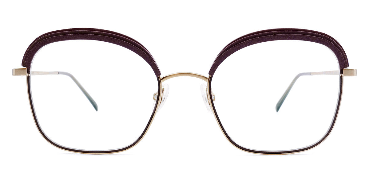 Götti® Gomez GOT OP Gomez GLB-PLUM 52 - Gold Brushed/Plum Eyeglasses