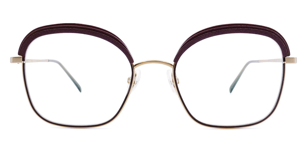 Götti® Gomez GOT OP Gomez GLB-PLUM 52 - Gold Brushed/Plum Eyeglasses