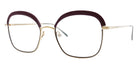 Götti® Gomez GOT OP Gomez GLB-PLUM 52 - Gold Brushed/Plum Eyeglasses