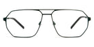 Götti® Janco GOT OP JANCO GRE-AS 58 - Dark Green/Antique Silver Eyeglasses