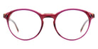 Götti® Walsh GOT OP WALSH FUR 50 - Fuchsia Red Transparent Eyeglasses