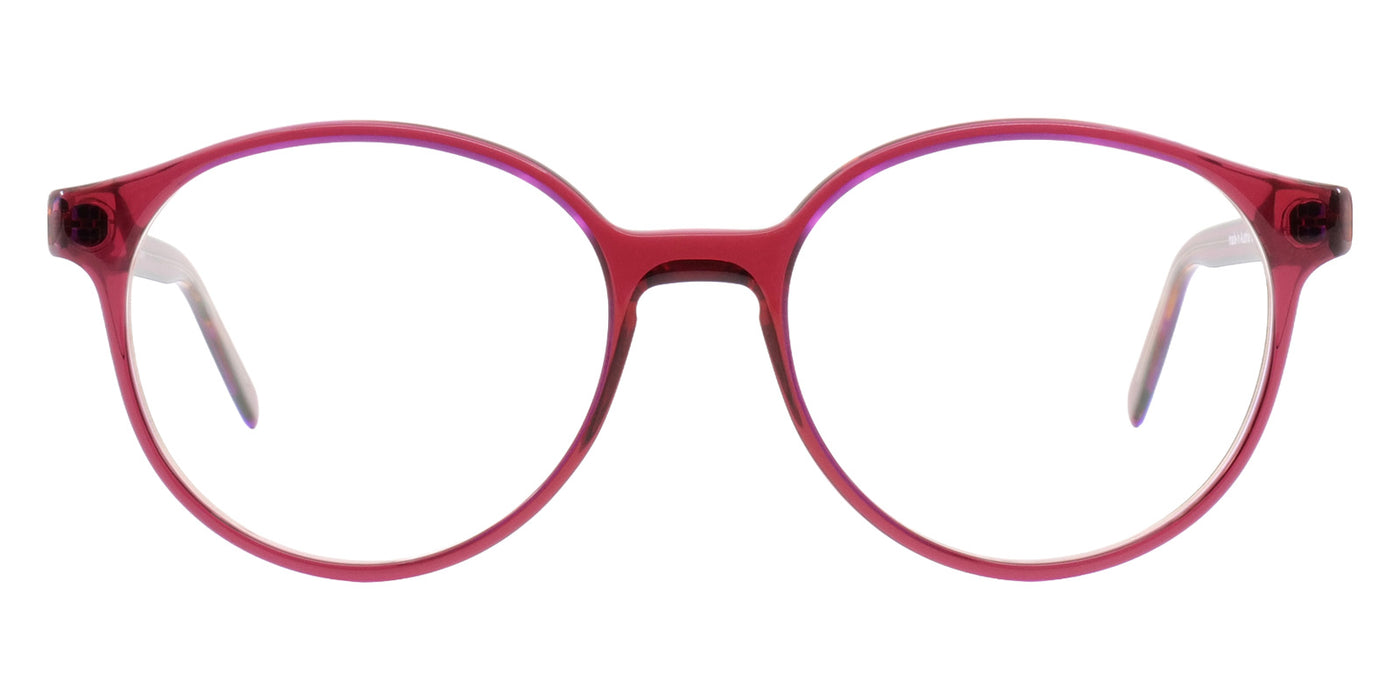 Götti® SAQUEL GOT SAQUEL FUR 51 - Fuchsia red transparent Eyeglasses