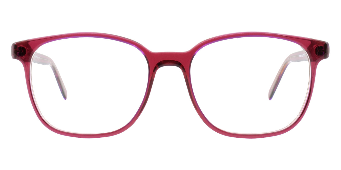 Götti® SARTRE GOT SARTRE FUR 52 - Fuchsia red transparent Eyeglasses