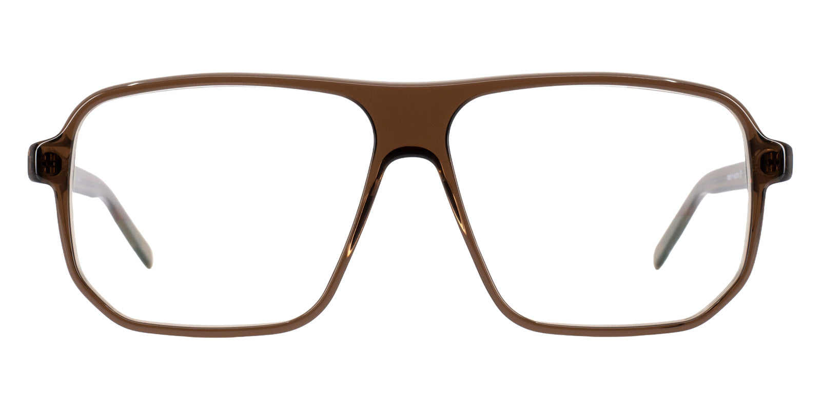 Götti® SPENCE GOT SPENCE DTB 58 - Transparent dark brown Eyeglasses