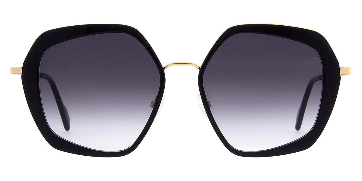 Andy Wolf® Grape Sun ANW Grape Sun 01 54 - Black/Rosegold Sunglasses