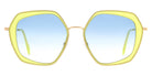 Andy Wolf® Grape Sun ANW Grape Sun 05 54 - Green/Gold Sunglasses