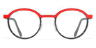 Blackfin® GREEN HILL BLF GREEN HILL 1442 48 - Red/Black Eyeglasses