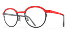 Blackfin® GREEN HILL BLF GREEN HILL 1442 48 - Red/Black Eyeglasses