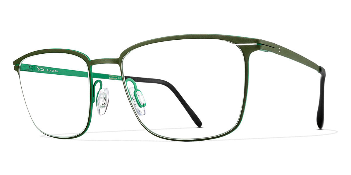 Blackfin® GREENPORT BLF GREENPORT 1286 53 - Army Green/Viridian Green Eyeglasses