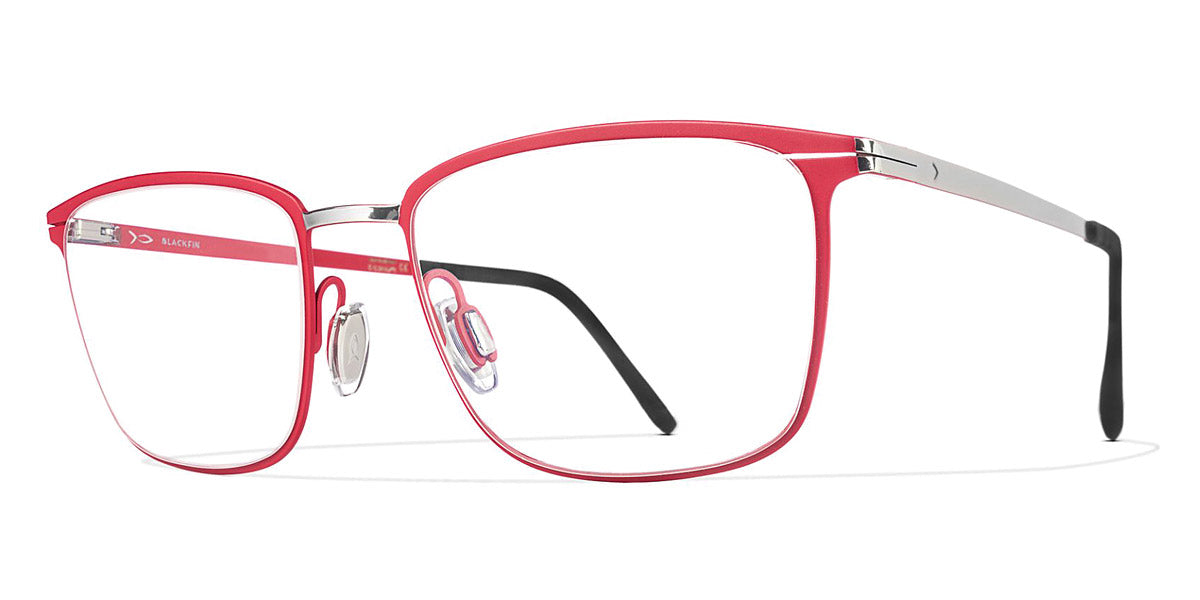 Blackfin® GREENPORT BLF GREENPORT 1288 53 - Red/Silver Eyeglasses