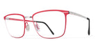 Blackfin® GREENPORT BLF GREENPORT 1288 53 - Red/Silver Eyeglasses