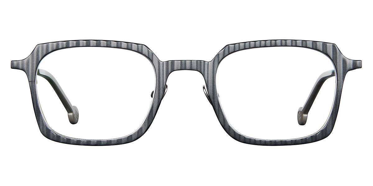 L.A.Eyeworks® GRIDDLE LA GRIDDLE 498 48 - Dark Gunmetal Eyeglasses