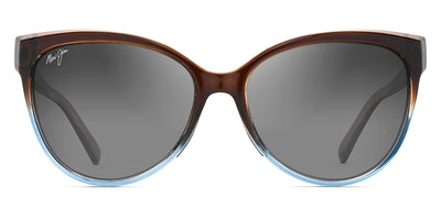 Maui Jim® Olu'Olu GS537-01F - Translucent Dark Chocolate with Blue / Neutral Grey Sunglasses