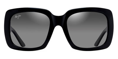 Maui Jim® Two Steps MAU Two Steps GS863-02 55 - Black Gloss Sunglasses