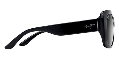 Maui Jim® Two Steps MAU Two Steps GS863-02 55 - Black Gloss Sunglasses