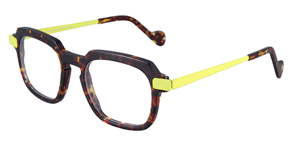 NaoNed® Guesclin NAO Guesclin 78B2 51 - 78B2 Tortoiseshell/Neon Yellow Eyeglasses
