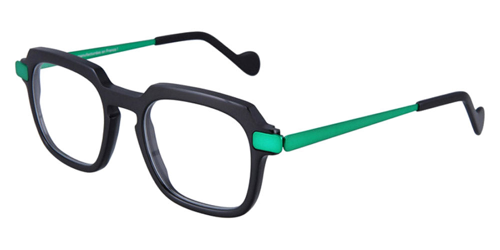 NaoNed® Guesclin NAO Guesclin 79UN 51 - 79UN Black/Dark Neon Green Eyeglasses