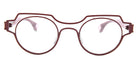 Blake Kuwahara® GWATHMEY BLK GWATHMEY RED 46 - RED Eyeglasses