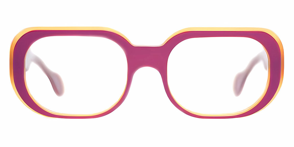 Henau® M 3D H M 3D 0H44 53 - Raspberry/Orange 0H44 Eyeglasses