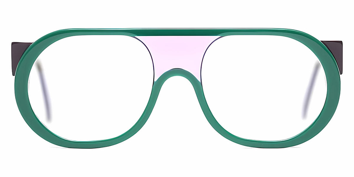 Henau® Vega H VEGA 0H89 53 - Green/Black 0H89 Eyeglasses