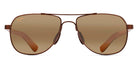 Maui Jim® Guardrails H327-23 - Metallic Gloss Copper / HCL® Bronze Sunglasses