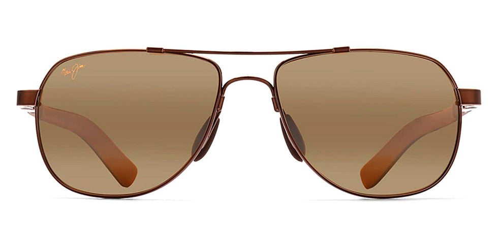 Maui Jim® Guardrails H327-23 - Metallic Gloss Copper / HCL® Bronze Sunglasses
