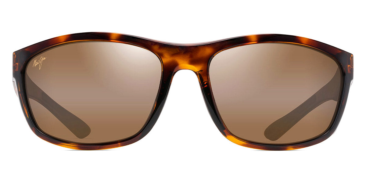 Maui Jim® Nu'U Landing H869-10 - Tortoise with Black rubber / HCL® Bronze Sunglasses