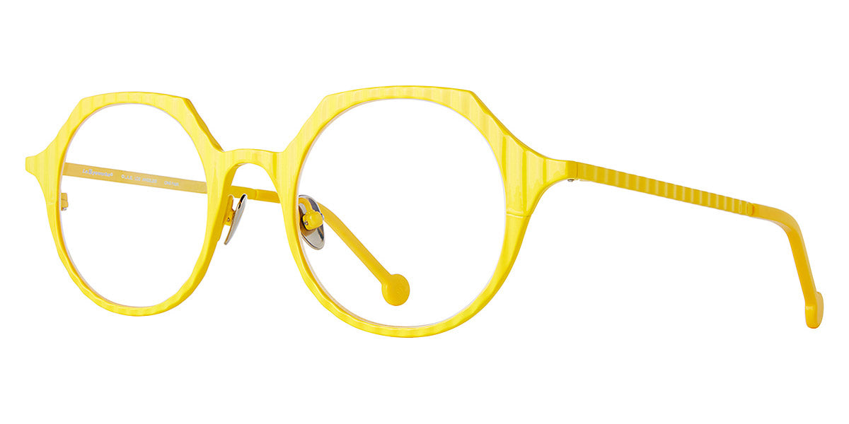 L.A.Eyeworks® HACKSAW LA HACKSAW 456 49 - Yellow Eyeglasses