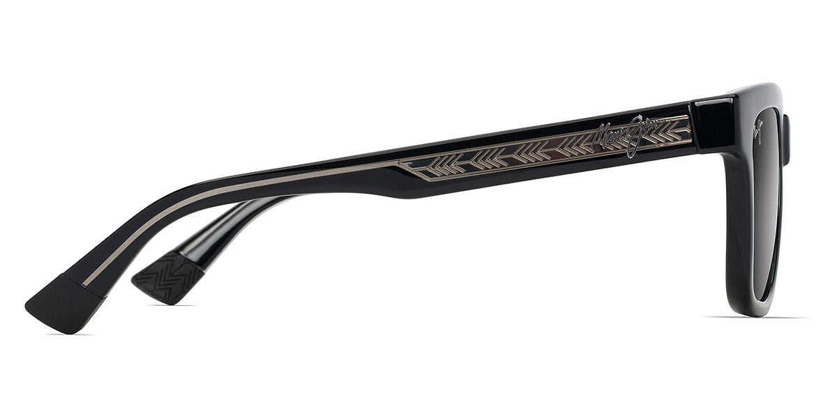 Maui Jim® Hanohano MAU Kenui GS644-14A 52 - Black with Trans
Light Grey/Shiny / Neutral Grey Sunglasses