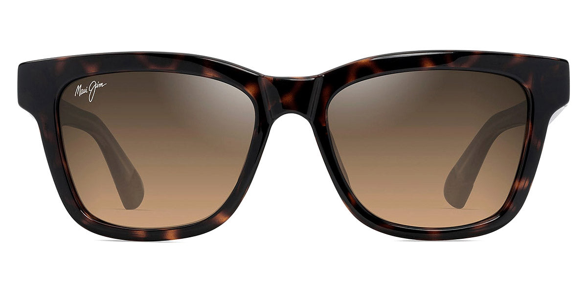 Maui Jim® Hanohano MAU Kenui HS644-10 52 - Dark Havana with
Trans Yellow/Shiny / HCL Bronze Sunglasses