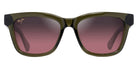 Maui Jim® Hanohano MAU Kenui RS644-15 52 - Trans Green/Shiny / Maui Rose Sunglasses