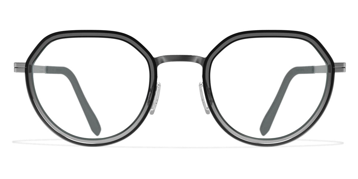 Blackfin® HARPSWELL BLF HARPSWELL 1422 47 - Brushed Gunmetal/Gradient Smoke Eyeglasses