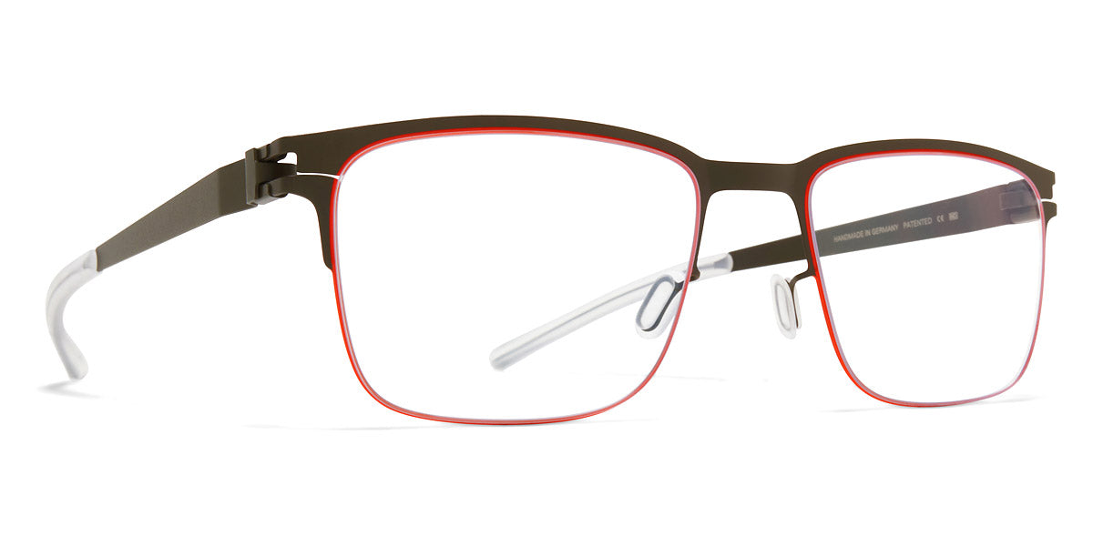Mykita® HARRISON MYK HARRISON Camougreen/Tangerine 54 - Camougreen/Tangerine Eyeglasses
